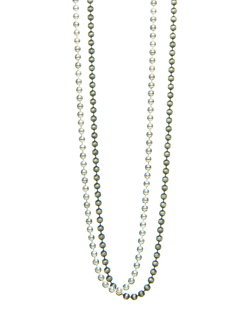 Kugelkette Halskette silber