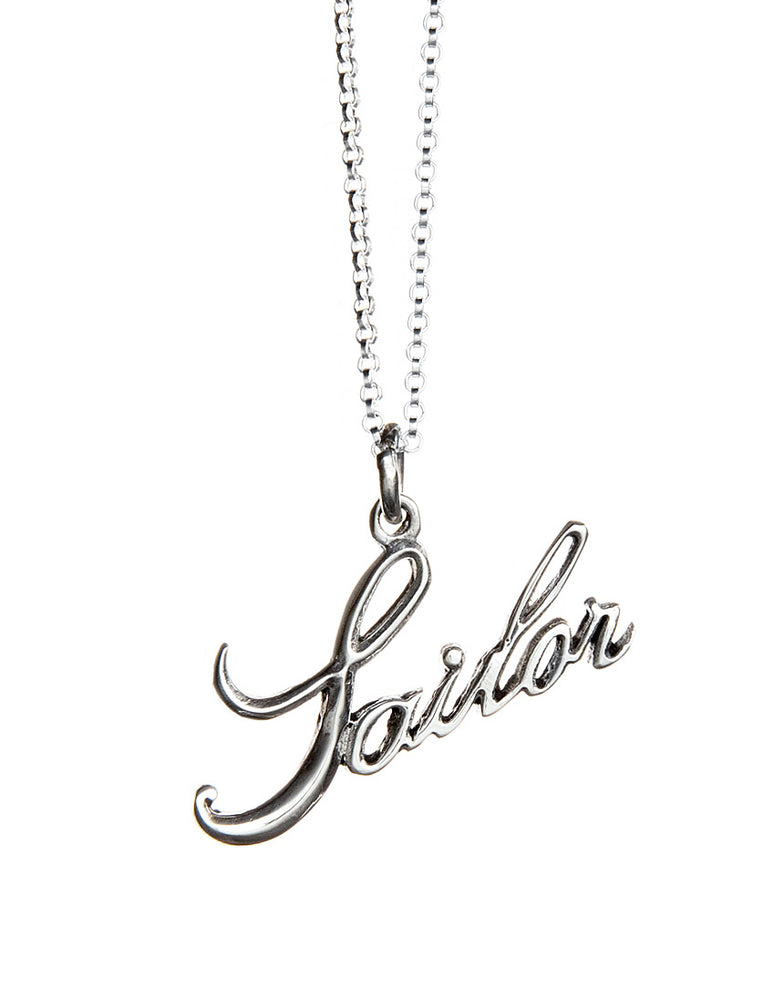 SAILOR Anhänger silber gold