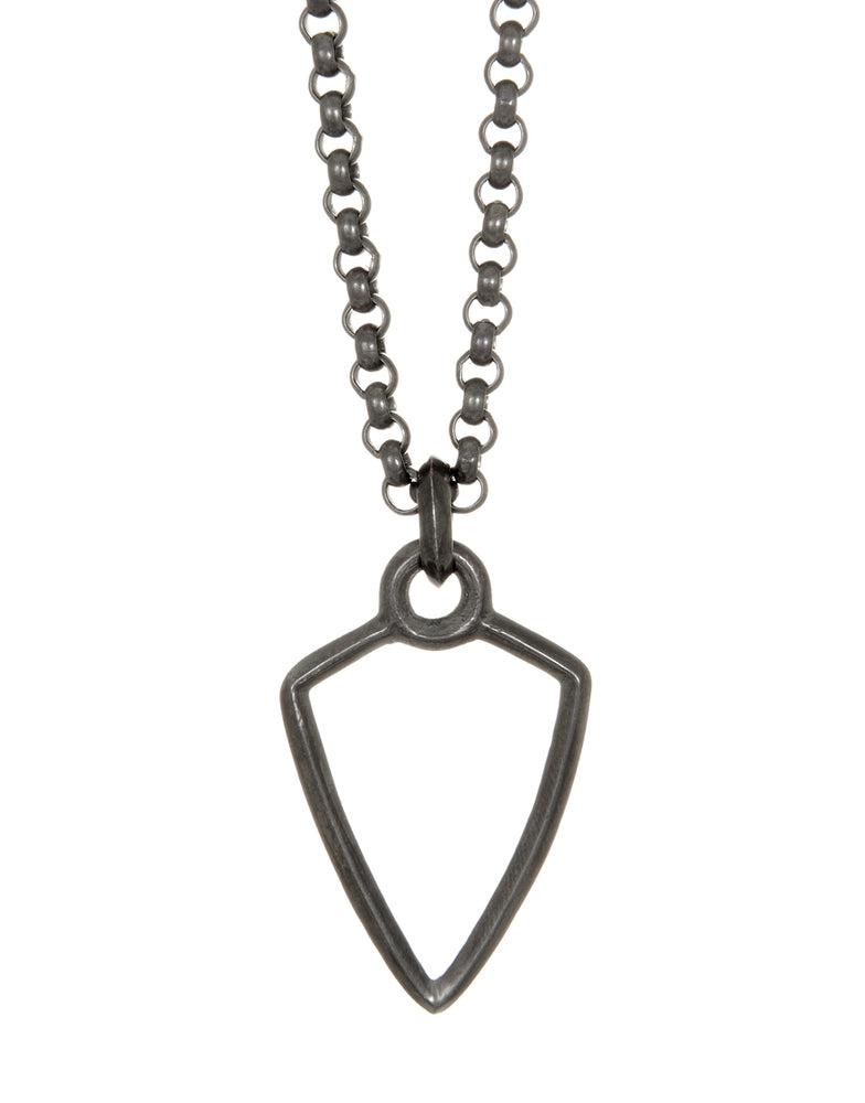 FRAME Anhänger silber oxid