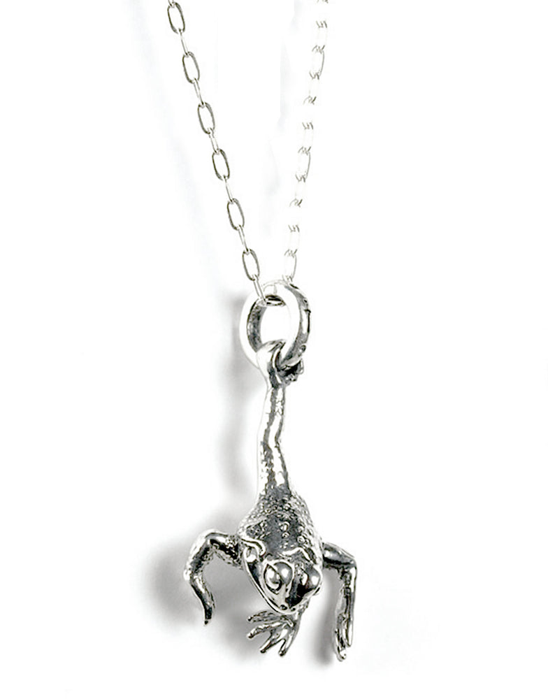 PRINZ FROSCH Anhänger silber gold