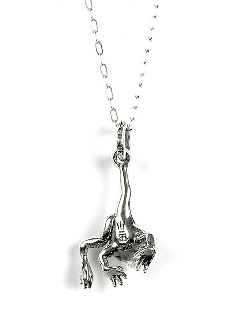 PRINZ FROSCH Anhänger silber gold