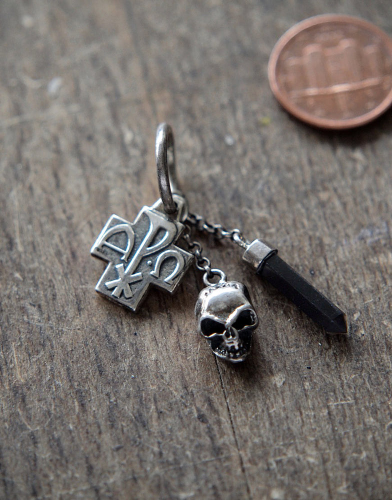 CHARM SPIRIT Anhänger Amethyst silber