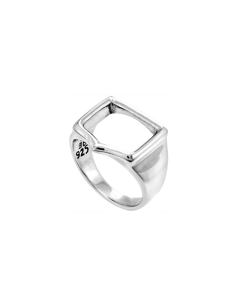 FRAME Ring silber