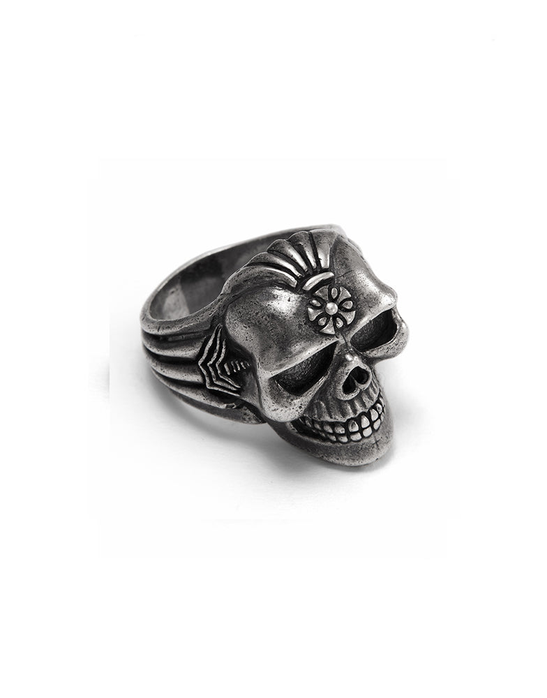 DARK RIDER Ring silber