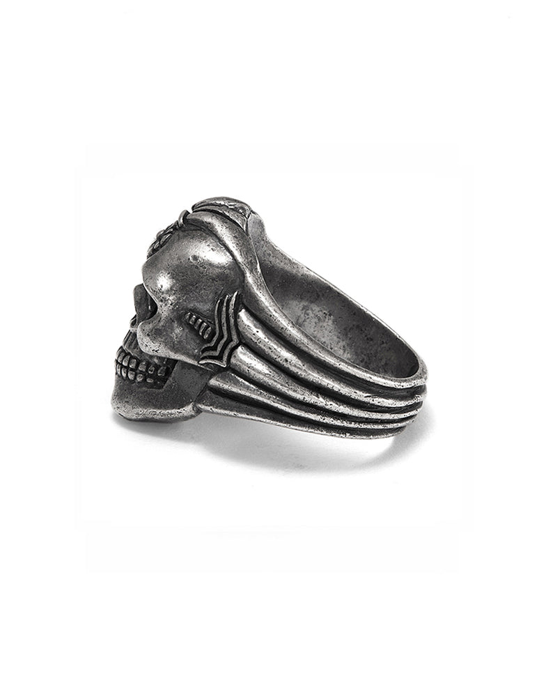 DARK RIDER Ring silber